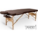 Tandem Skládací masážní stůl Profi W2D čokoládová 195 x 70 cm 5,5 kg – Hledejceny.cz