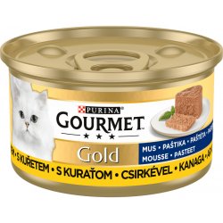 Gourmet Gold cat paštika kuře 12 x 85 g