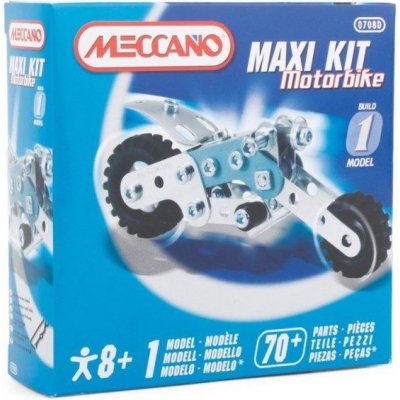 Meccano Maxi Kit Motorka 70 ks – Zboží Živě