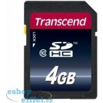 Transcend SDHC 4 GB Class 10 TS4GSDHC10 – Zboží Mobilmania