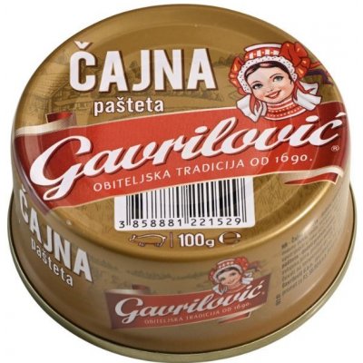 Gavrilović Čajna paštika 100 g – Zboží Mobilmania