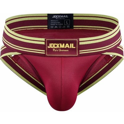 Jockmail Nylonové slipy NEW CROWN BRIEF bílá