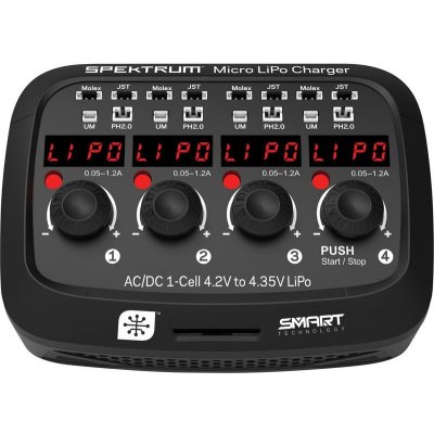 Spektrum nabíječ Micro LiPo AC/DC – Hledejceny.cz