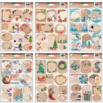 Anděl Samolepicí jmenovky na dárky - přírodní - 10 ks - 219 – Zboží Dáma