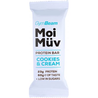 GymBeam MoiMüv Protein Bar 20 x 60 g – Zboží Dáma