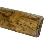 Palisáda dřevěná, impregnovaná, průměr 10 cm - délka 4 m – Sleviste.cz
