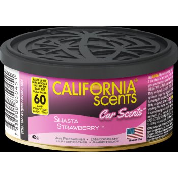 California Scents Car Scents Shasta Strawberry