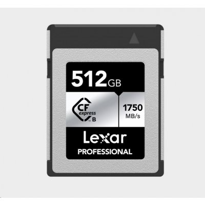 Lexar CFexpress Pro Silver 512GB LCXEXSL512G-RNENG – Zboží Mobilmania