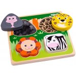 Tidlo Senzorické puzzle safari – Zbozi.Blesk.cz