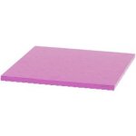 Podložka pod dort čtvercová růžová 20x20cm Decora – HobbyKompas.cz