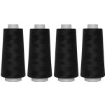 Sada nití PES OVERLOCK 120 TOLDI (4x2500m) barva bílá – Zboží Dáma