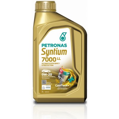 Petronas Syntium 7000 LL 0W-20 1 l – Hledejceny.cz