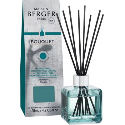 Maison Berger Paris Cube Scented Bouquet aroma difuzér s náplní 125 ml (For Bathroom´s Odours) – Hledejceny.cz