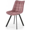 Jídelní židle Halmar K332 růžová