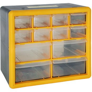 SLOVAKIA TREND Organizer STREND PRO SBx3045-B 12 zásuvkový 265x160x235 mm max. 12 kg