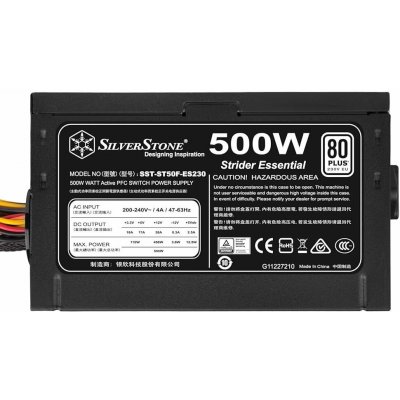 SilverStone Essential Series ST50F-ES230 230W SST-ST50F-ES230 – Zboží Živě