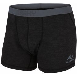 pánské merino boxerky Husky Mex M black