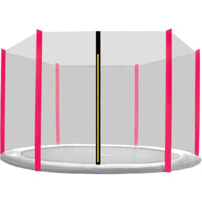 Aga Ochranná síť 305 cm na 6 tyčí černá síť/růžová – Zbozi.Blesk.cz