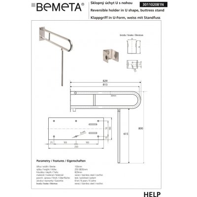 Bemeta Help 301102081N – Zboží Dáma