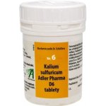 Adler Pharma Schüsslerovy soli Nr.6 Kalium sulfuricum D6 400 tablet – Hledejceny.cz