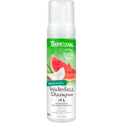 TropiClean šampon bezoplachový meloun a kokos 218 ml – Zbozi.Blesk.cz