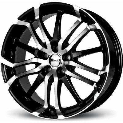 Brock B26 8,5x19 5x108 ET52 black polished