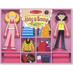 Melissa & Doug magnetické panenky na oblékání Abby a Emma – Zboží Dáma