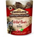 Carnilove Dog Pouch Paté Wild Boar with Rosehips 300 g – Sleviste.cz