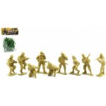 Teddies Sada vojáci plast asst 4 druhy v sáčku 18x23x4cm – Zboží Dáma