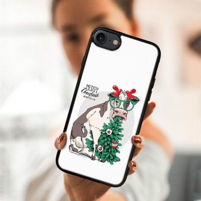 PROTEMIO 66812 MY ART Kryt s vánočním designem Apple i Phone SE 2022 / 2020 / 7 / 8 MERRY CHRISTMAS (074) – Zboží Mobilmania