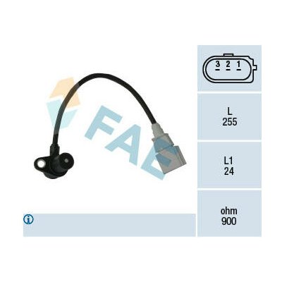 Generátor impulsů, klikový hřídel FAE 79050 – Hledejceny.cz