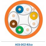 Leviton AC6-DCZ-B2ca-Rlx-305OR U/FTP AWG26, kat.6A LSZH, B2ca s1a,d1,a1, 305m box, oranžový – Zboží Živě