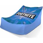 Sablio sedací vak Lounge FORTNITE modrá 80 x 95 x 50 cm – Zboží Dáma