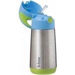 b.box Termoska na pití s brčkem 350 ml modrá / zelená – Zboží Dáma