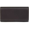 Peněženka Lagen 11230 černá bílá dámská kožená peněženka