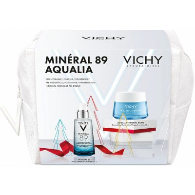 Vichy Minéral 89 denní krém 50 ml + pleťové sérum 50 ml dárková sada – Zboží Mobilmania