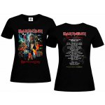 Tričko Iron Maiden Run for your lives Tour 2025-26 Černá – Zboží Dáma