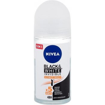 Nivea Invisible for Black & White Clear antiperspirant roll-on 50 ml