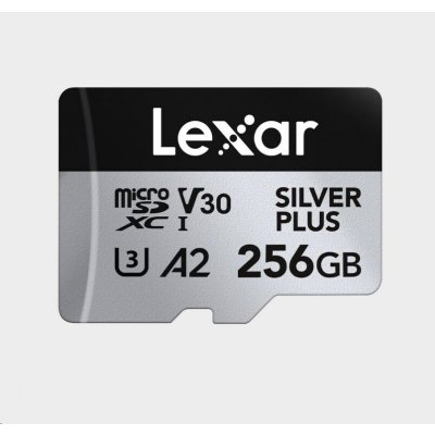 Lexar microSDXC Professional Silver Plus 256GB LMSSIPL256G-BNANG – Zboží Živě
