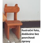 DZ-SERVICE Zahradní židle z masivu ZNM-050, bez povrchové úpravy – Zboží Mobilmania