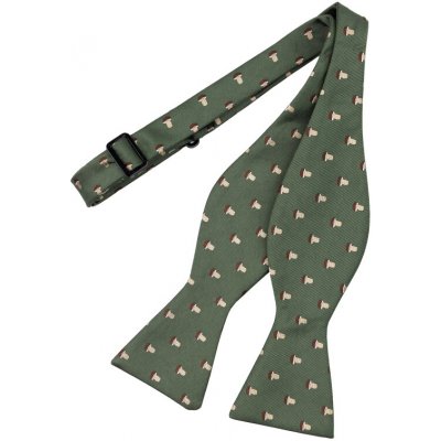 Bubibubi vázací s houbami g7070 šalvějově zelený – Zboží Dáma