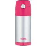 Thermos FUNtainer dětská termoska 355 ml stříbrná / růžová – Hledejceny.cz