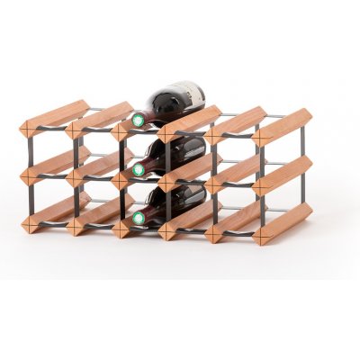 RAXI 15 lahví Stojan na víno Classix Voskovaný Buk – Zboží Dáma