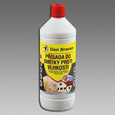 Den Braven Přísada do omítky proti vlhkosti 1 l – Zbozi.Blesk.cz