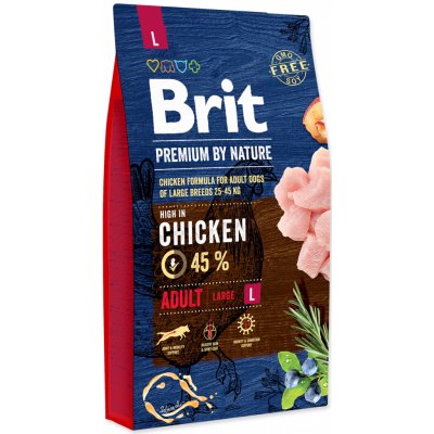 Brit Premium by Nature Adult L 8 kg – Sleviste.cz