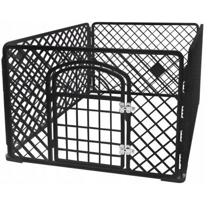 Iso Trade Ohrádka pro zvířata klec 90 x 90 x 60 cm – Hledejceny.cz