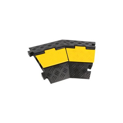 Lomený kabelový přejezd TR45 pravý, 2 kanálky - Kód: 17855 – Sleviste.cz