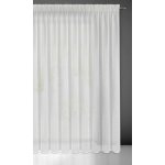 ZÁCLONA SIBEL NA PÁSCE 400X250 CM BÍLÁ – Hledejceny.cz