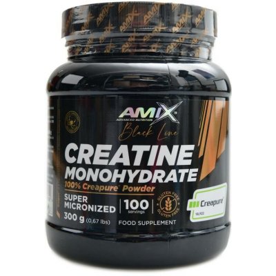 Amix Black Line Creatine Creapure Powder 300 g – Hledejceny.cz
