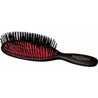 Mason Pearson Pocket Bristle kartáč s kančími štětinami Dark ruby – Zboží Dáma
